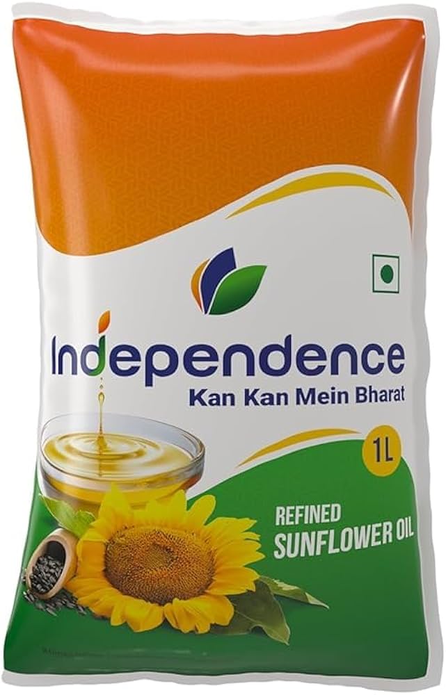 Independence Sunflower Oil 1L Pouch